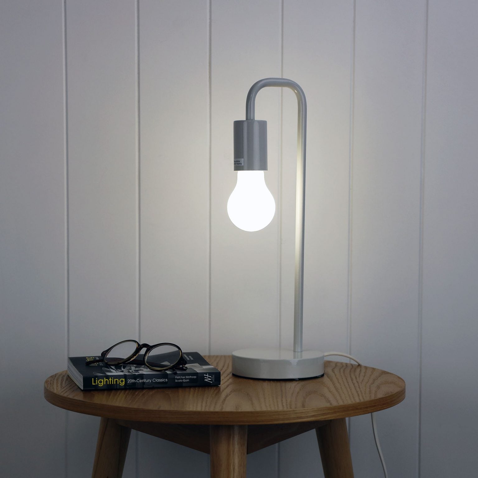 York Table Lamp Grey - Mases LightingOriel Lighting