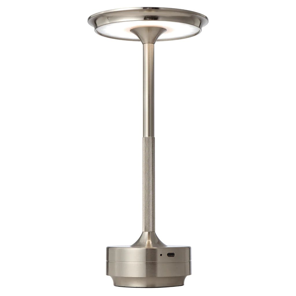 Zico LED Table Lamp Antique Nickel ZICO TL Telbix Lighting - Mases LightingTelbix